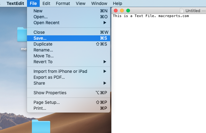 plain formatting text for mac